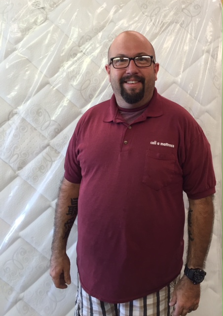 Meet Don, Don has been with us for over 2 years. Don can do it all. He can sell you the bed of your dreams and then deliver it to you the same day.