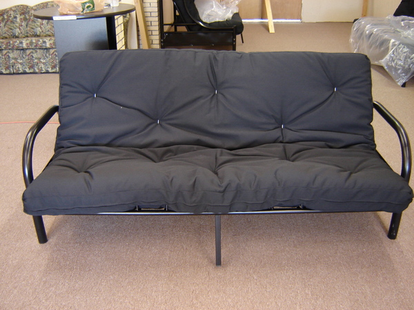 Gently used futon with mattress only $129